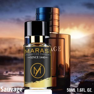 Marasi Sauvage - Eau de Parfum pour Homme - 50ml (clair et direct)