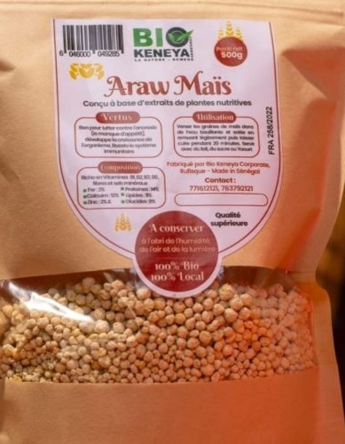 Araw Maïs – Céréales Naturelles