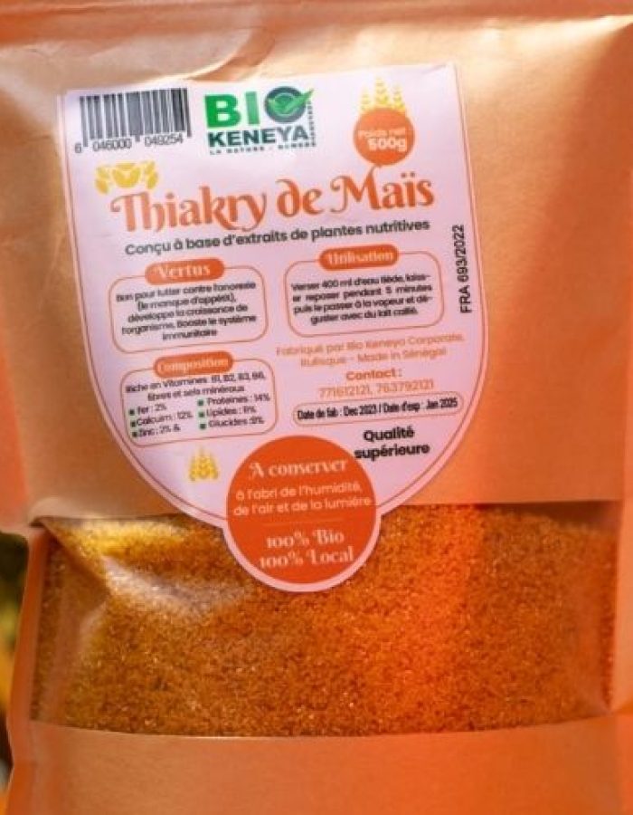 Thiakry Maïs – Céréales Traditionnelles